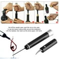 thumbnail image 5 of Black Air Pressure Kitchen Wine Bottle Opener with Blade and Corkscrew Tool, 5 of 8