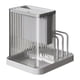 thumbnail image 3 of Organizador de cocina con soporte para utensilios de cocina para restaurante, cucharas y utensilios de cocina. Gris, 3 of 9