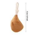 thumbnail image 3 of Kids Room Chicken Leg Shape Pillow Food Throw Pillow Soft Toy for Children Car Bedroom Cushion, 3 of 6