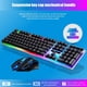 thumbnail image 3 of TOPWONER Combo de teclado y mouse inalámbricos, ultradelgados, recargables, de tamaño completo, para Windows, laptop, notebook, PC, computadora de escritorio (blanco), 3 of 8