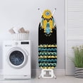 thumbnail image 4 of HELLHERO Ironing Board Covers 15x54 Inch Iron Board Cover Replacement Soft Elastic Edge Jade Cloud Feather, 4 of 5