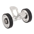 thumbnail image 2 of Rouleau Roues Arrière Remplacement, Vélo Garde-Boue Easywheel Garde-Boue Vélo Arrière Roue Garde-Boue Double Rouleau Roues Arrière Conception de Pointe, 2 of 14