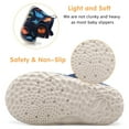 thumbnail image 2 of Barerun Toddler Boys Girls Indoor Slippers Warm Household Shoes Boots Dinosaur, 2 of 6