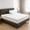 01 - White Stripe, variant on SGI bedding 39" Queen Split Top Flex Head Fitted Sheet Only – 600 Thread Count 100% Egyptian Cotton – Deep Pocket 15" Adjustable Bed Fitted Sheet – Soft, Breathable, Terracotta Solid