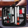 thumbnail image 2 of Guitar Repair Maintenance Tool Kit, Musicians Care Kit 3 in 1 String Winder Leveling with Bag for Ukulele Bass Mandolin, 2 of 7