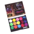 thumbnail image 1 of Face Body Paint, Safe Fluorescent Face Body Paint Mild Portable High Tinting  for  Party for Men Women, 1 of 8