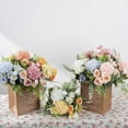 thumbnail image 4 of DISHAN Realistic Looking Artificial Dandelion Bouquet - No Watering, Fake Simulation Flowers for Wedding Party Decoration (1 Bunch) Home Decor, 4 of 8