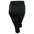 thumbnail image 2 of Ideology Womens Colorblocked Cropped Leggings Color Barbell Lime, 2 of 2