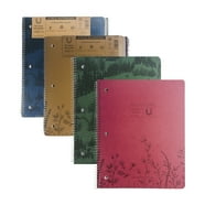 Staples 1-Subject Notebooks 8" x 10.5" College Ruled 70 Sheets Assorted ...
