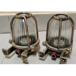 Nautical Ship Marine New Solid Brass Wall Passageway outlet Bulkhead Light 1 Pcs