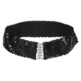 thumbnail image 1 of Houderco Cinturón Ancho De Lentejuelas Elástico Para Mujer Accesorio Para Y Danza, 1 of 8