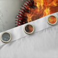 thumbnail image 4 of Manfei 3D Baseball Blackout Curtains Set of 2 (52x84 Each) for Boys, Fire and Water Window Curtains, Modern Ball Sports Curtains and Drapes, Window Curtains Decor, 4 of 6