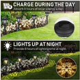 thumbnail image 3 of Luces solares para jardín al aire libre, paquete de 10 luces de iluminación solar, lámpara de jardín impermeable IP65, decoración LED inalámbrica para caminos, iluminación de entrada, césped de villa, 3 of 5