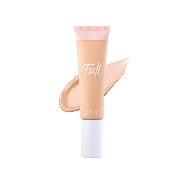 Base de maquillaje líquida con acabado mate, corrector resistente al agua y base que cambia de color