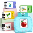 thumbnail image 1 of Tarjetas didácticas parlantes Eaever 520 ABC Sight Words con lector, 1 of 6