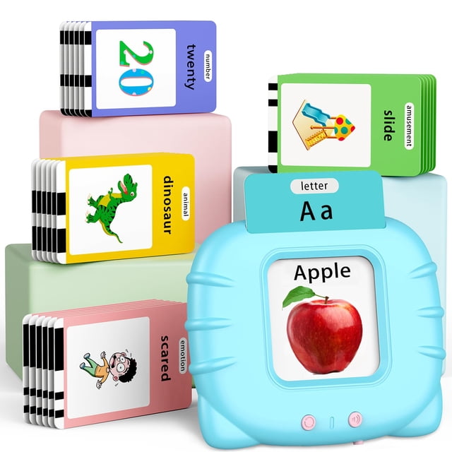 Tarjetas didácticas parlantes Eaever 520 ABC Sight Words con lector