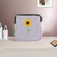 thumbnail image 5 of Bolsas de Maquillaje de Flor de Campana Únicas 1 Pc para Viajes de Negocios Lona Púrpura Claro, 5 of 5