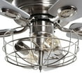 thumbnail image 3 of Ceiling Fan Parrot Uncle Fandeliers Chandelier Ceiling Fan with Light Indoor Ceiling Fan with Remote Control 52 inch, Brushied Nickel, 3 of 9