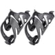 thumbnail image 1 of EeaseMX 2 portabotellas de fibra de carbono para bicicleta de montaña, de liberación rápida, color negro, 1 of 8
