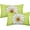 Lime Green White Daisy, variant on Lime Green Spring Daisy Lumbar Pillow Covers 12x20 Set of 2 Cute Floral Summer Outdoor Decorative Throw Pillows Flower Pillowcases Linen Rectangle Cushion Case Decor for Home Sofa Couch Bed