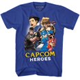 thumbnail image 1 of Capcom Video Game Developer Publisher Cartoonmash Royal Adult T-Shirt Tee, 1 of 2
