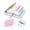 Pink-7Day, variant on 14 Day Zipper Pouches Organizer Travel Medicine Weekly Vitamin Medication Reusable Portable Large Holder Daily Container Waterproof Pill Pouch Set-14Pcs Bags Inside, Zipper Pill Case with