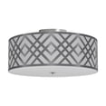 thumbnail image 1 of Dainolite MON-153FH-PC-SV Silver/White Flush Mount, 1 of 1