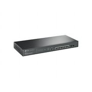 محول Jetstream 8-port 2.5gbase-t و2-port 10ge Sfp+ L2+ المُدار مع 8 منافذ