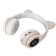 thumbnail image 5 of LXB39A Auriculares Bluetooth con oreja de gato Lindos auriculares Bluetooth inalámbricos portátiles con graves ajustables y cable de sonido para niños (Caqui), 5 of 8
