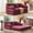 Red, variant on LUXAPA 78.7" Sofa Couch with 3 Pillows, 3 Seater Sofa Bed for Living Room, No Assembly Required,Red