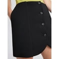 thumbnail image 4 of Scoop Women’s New Scubaknit Tulip Hem Mini Skirt, Sizes XS-XXL, 4 of 5