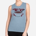 thumbnail image 2 of Cereal Killer Women's Muscle Tank X-Large Stonewash Denim, 2 of 5