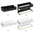 thumbnail image 3 of VONKY Racks In One Place For Easy Access Magnetic Refrigerator Storage black double-deck, 3 of 6