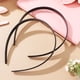 thumbnail image 5 of 20 diademas de plástico, diadema negra, diademas lisas para mujeres, diademas finas, diademas simples para niñas, adolescentes y mujeres, 5 of 5
