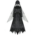 thumbnail image 5 of Disfraces de cosplay aterradores, disfraz de bruja, fantasma, zombi, vampiro, Halloween, carnaval, capa con capucha medieval, disfraz del Día de los Muertos, 5 of 5