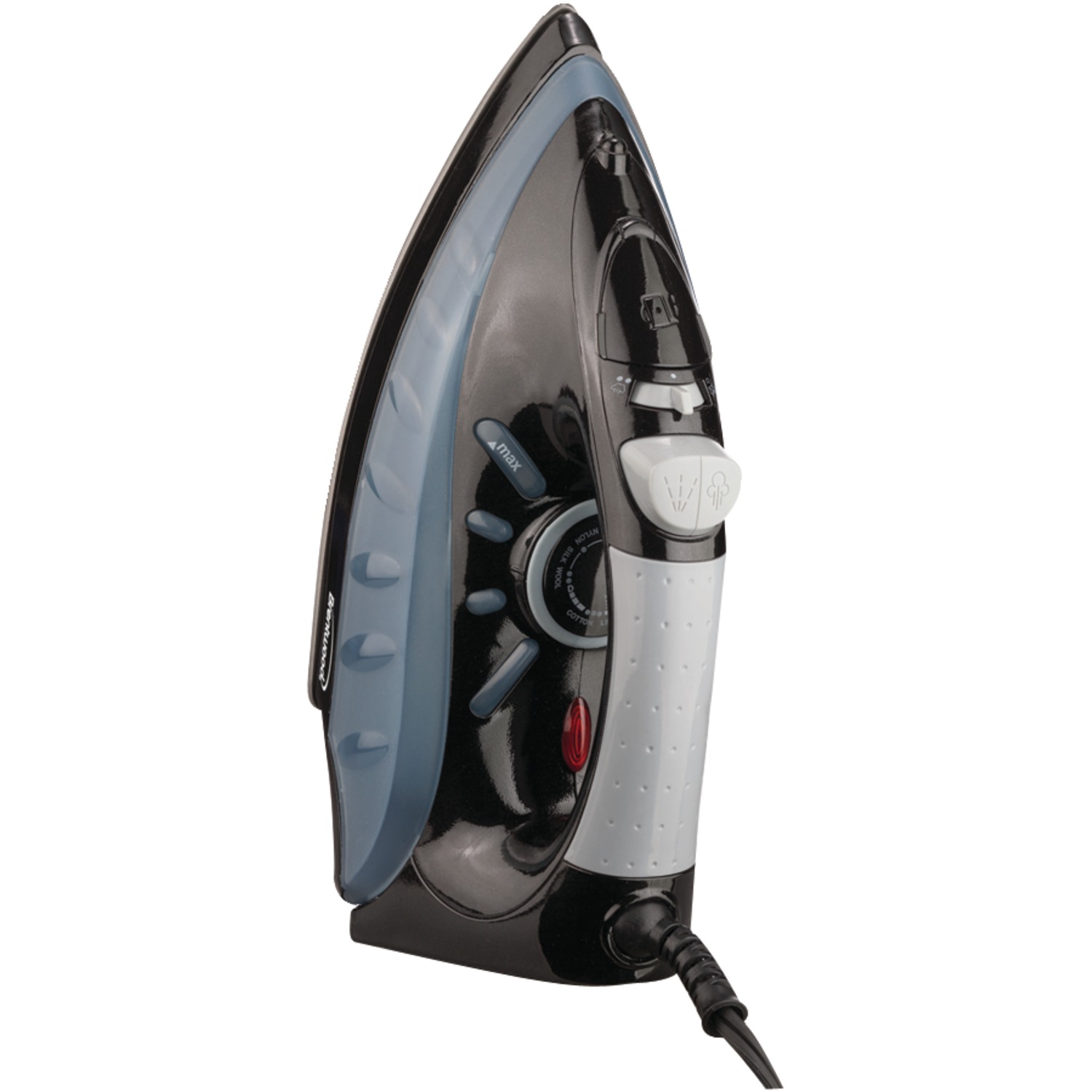 Brentwood MPI6 Full Size Steam/Spray/Dry Iron, Black