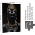 thumbnail image 2 of Puzzles For Adults 1000 Pieces  African American Black Woman Formation Wooden Wall Art Pictures For Living Room Props Toys Jigsaw Puzzle Funny Gift, 2 of 10