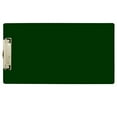 thumbnail image 2 of 8.5x14 Clipboard Acrylic Panel Featuring a Low Profile Clip Green, 2 of 4