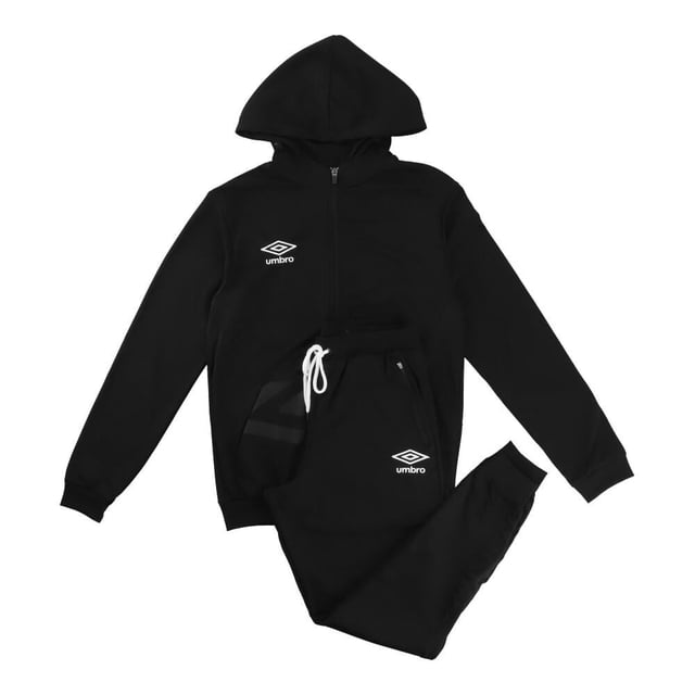 Conjunto Umbro Talla M Pantalón y Sudadera Knit Tracksuit Negro