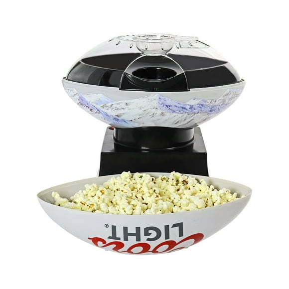 Coors Light Hot Air Popcorn Maker Air-Popper with Football Serving Bowl