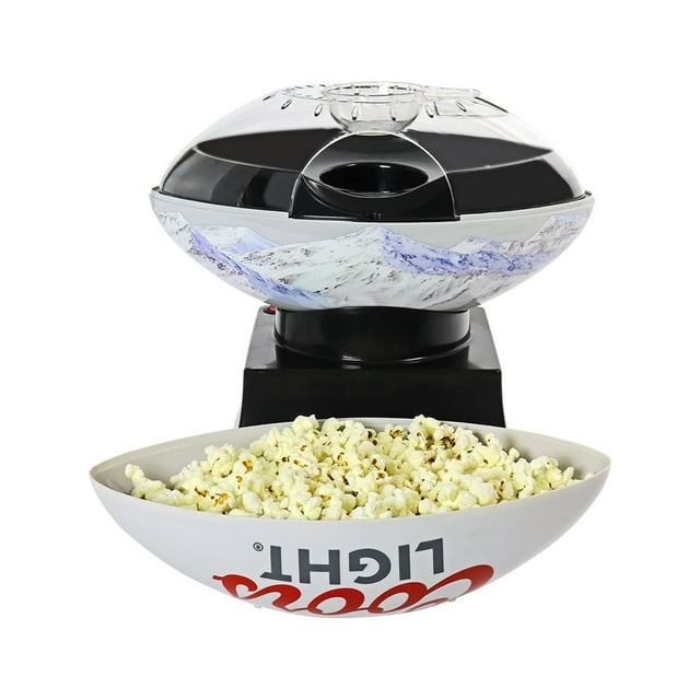 Coors Light Hot Air Popcorn Maker Air-Popper with Football Serving Bowl