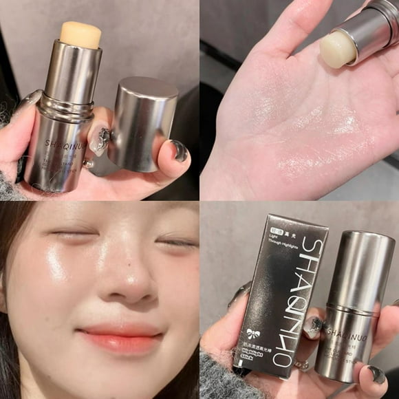 Big sale! Wet and Shiny Highlighter Stick Brightens Eyes Contours Pearlescent Natural R1 L2C1