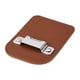 thumbnail image 1 of Soporte para cinta métrica para cinturón. Práctico, ligero, fabricado en cuero sintético PU de gran durabilidad. marrón claro, 1 of 8