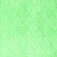thumbnail image 1 of Ahgly Company Indoor Square Solid Emerald Green Modern Area Rugs, 4' Square, 1 of 4