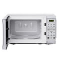 thumbnail image 4 of Black+Decker 0.7 Cu. Ft. 700W Compact Kitchen Countertop Microwave Oven, White, 4 of 7