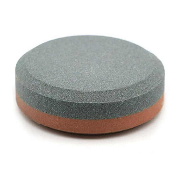 180 320 Grit Double-Sided Circular Whetstone Knife Axe Sharpener White Corundum Sharpening Stone