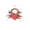 RedC, variant on Bcylexb Christmas Rattan Wreaths for Front Door, 13.8" Artificial Poinsettia Wreaths with Red Ball Ornaments Hanging Door Wreath for Wall Window Porch Winter Decor