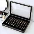 thumbnail image 3 of 2X Caja Organizadora de Collares con 20 , Vitrina para Collares, Bandeja para Joyas, Soporte para Almacenamiento de Collares con Tapa Transparente, 3 of 6