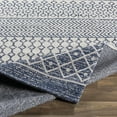 thumbnail image 5 of Hauteloom Flockton Living Room, Bedroom Area Rug - Global - White, Blue - 6'4" x 9', 5 of 8