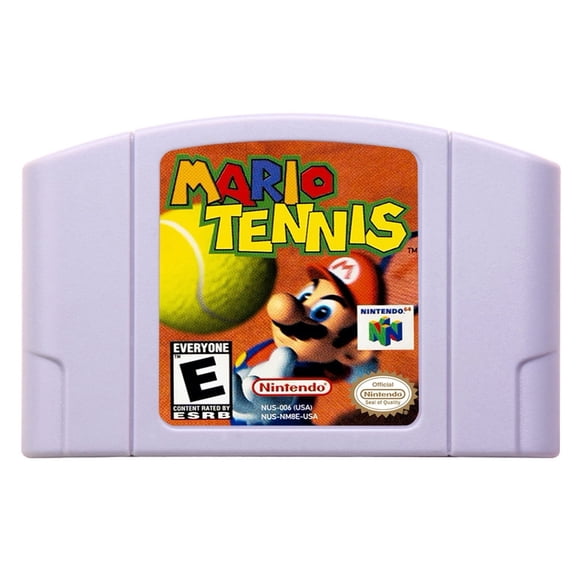 Video Games Cartridge Compatible for N64 MARIO TENNIS